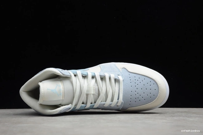 Air Jordan Textures Mixed DA4666-100 1 Mid Blue 1126